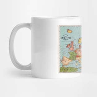 Map of Europe Mug